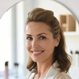 Portrait de Clara Valmont, experte en dermo-esthétique